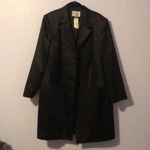 Black tuxedo style ladies jacket
